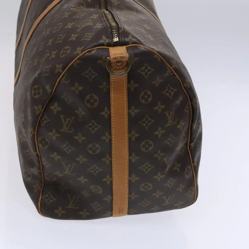LOUIS VUITTON Monogram Keepall Bandouliere 60 Boston Bag M41412
